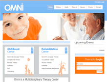 Tablet Screenshot of omnirehab.com